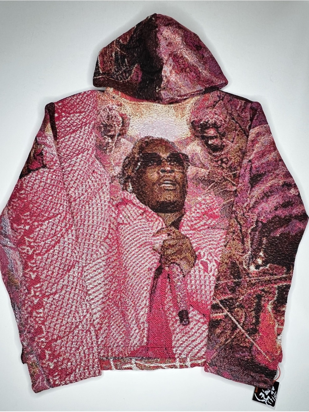 Brand X Studio Youngthug Sp5der Large Tapestry Hoodie Urban Hip Hop Rap